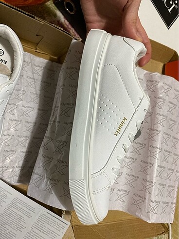 36 Beden beyaz Renk Kinetix Poro 3pr Kadın Beyaz Sneaker