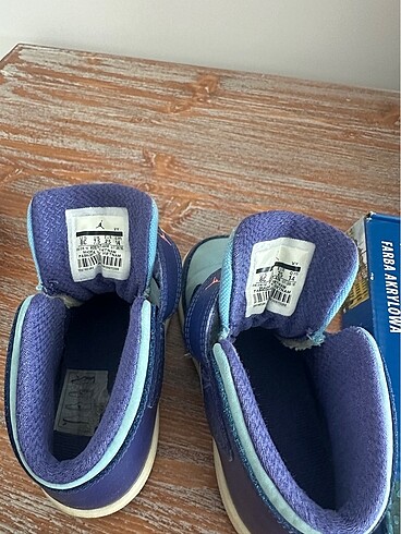 25 Beden mavi Renk nike air jordan