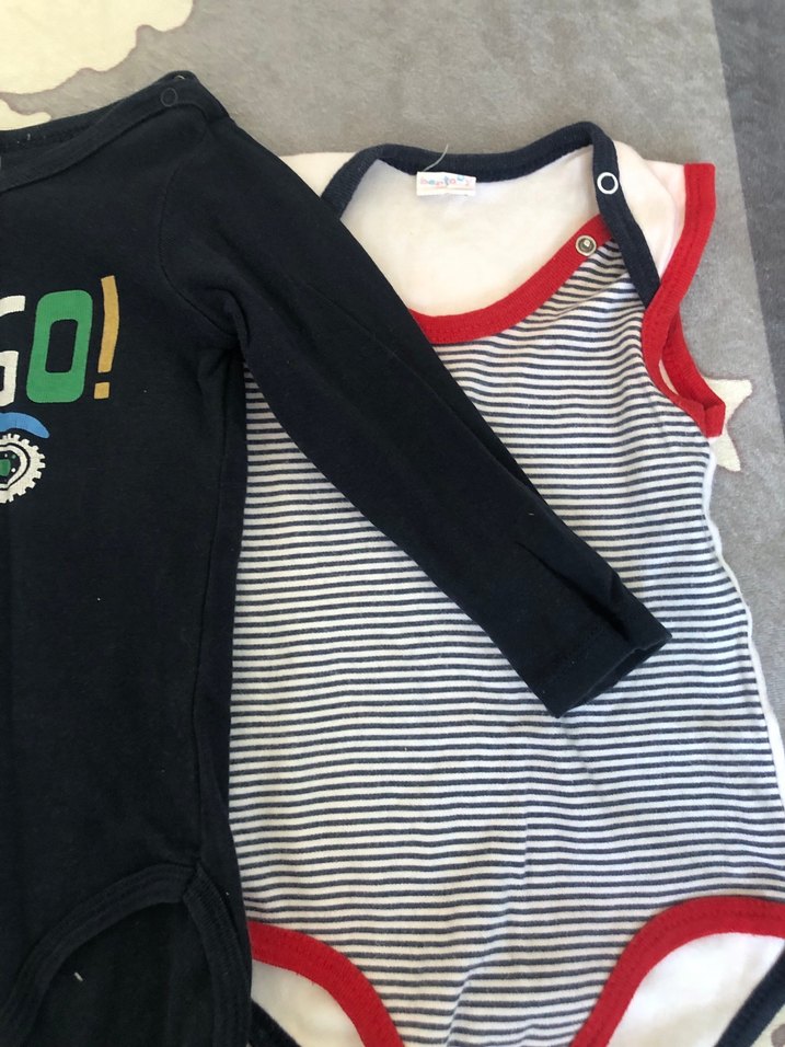 Erkek çocuk çıtçıtlı badi zıbın - Görsel 4