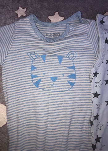 3lü  Pamuklu  Çıtçıtlı Badi zıbın - Görsel 3