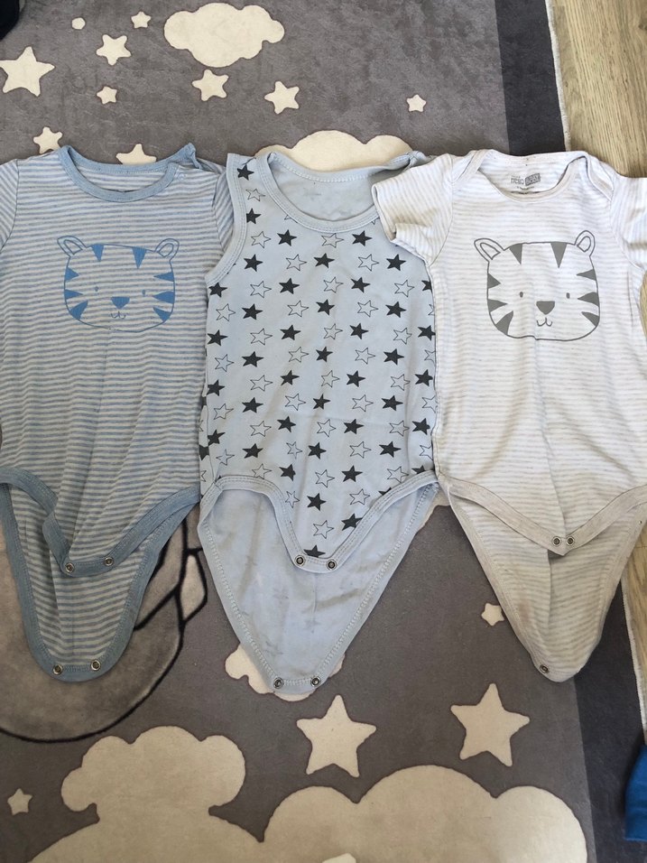 3lü  Pamuklu  Çıtçıtlı Badi zıbın - Görsel 2