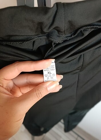 xl Beden siyah Renk Tayt fileli