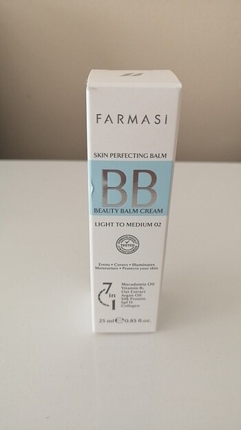 Bb krem 02 light to medium 25 ml