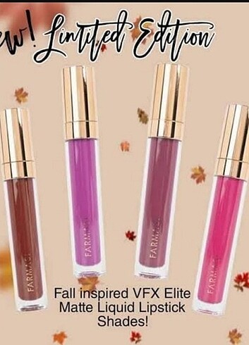  Beden mor Renk Farmasi Vfx Elite lip stick