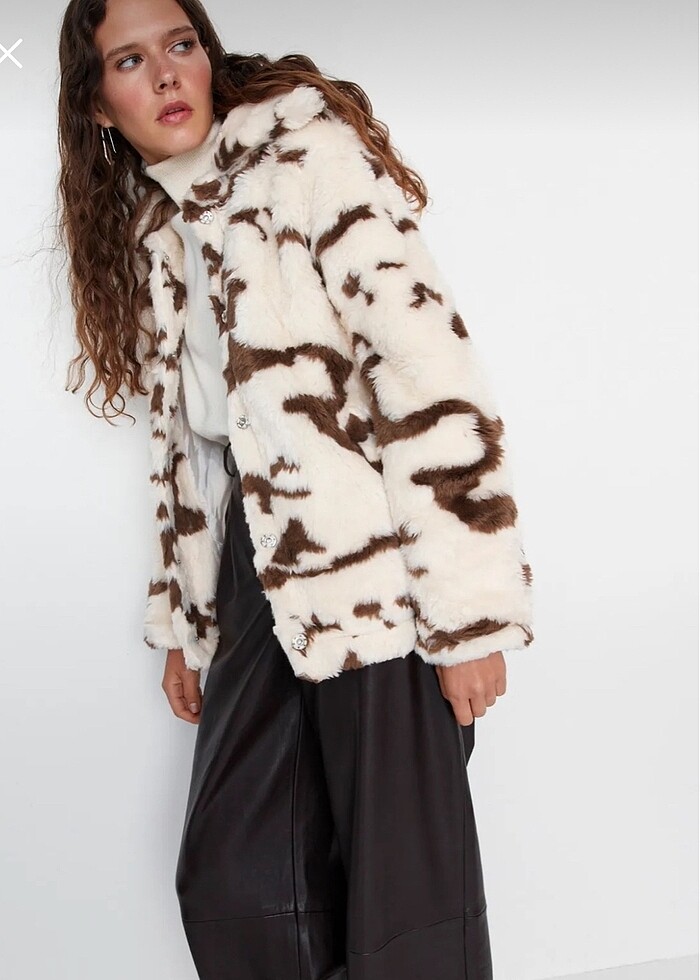 Peluş mont - Görsel 4