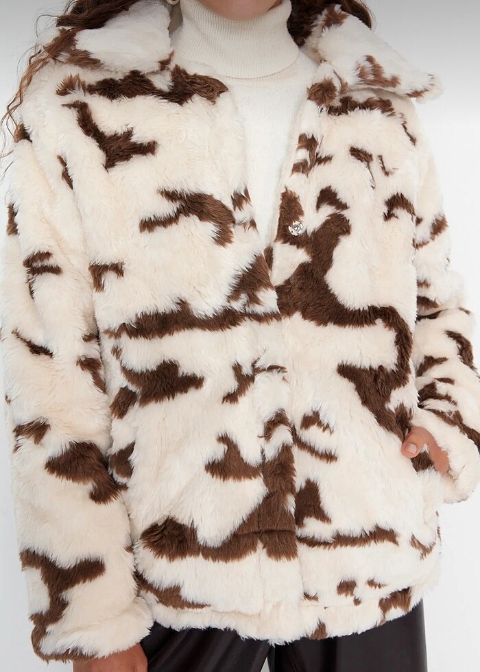 Peluş mont - Görsel 3