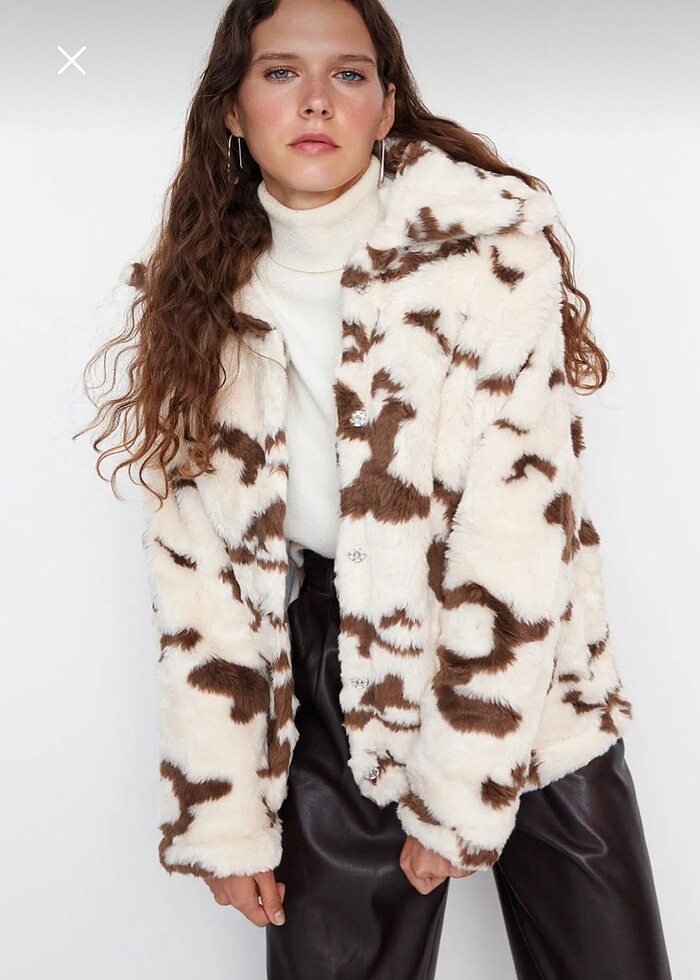 Peluş mont - Görsel 3