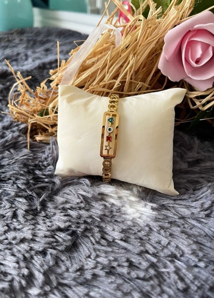 Bileklik - Altın renkli - Görsel 2