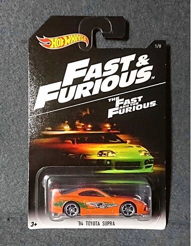 Hot Wheels Toyota Supra 1994 Brian