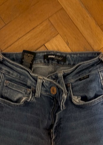 Mavi Kadın Koyu Kahverengi Regular Fit Denim Pantolon