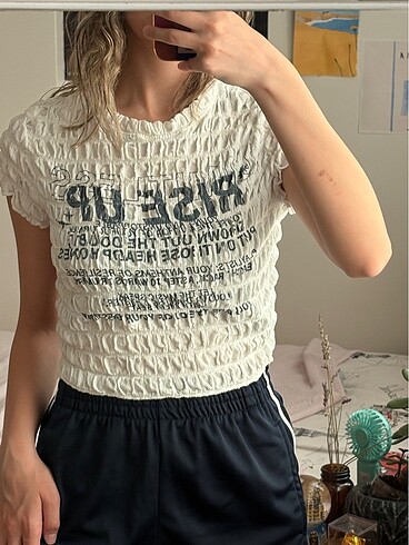 bershka crop yazlık