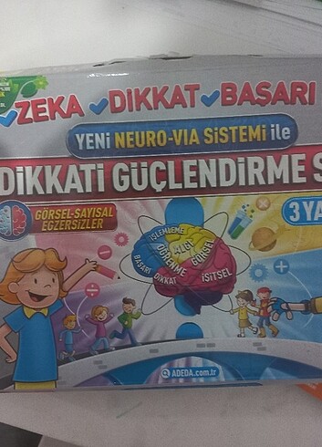 Dikkat güclendirme seti