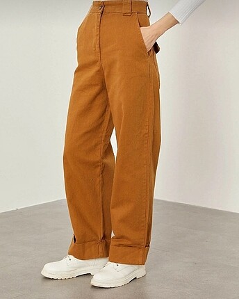Duble paça Wide Leg Jean