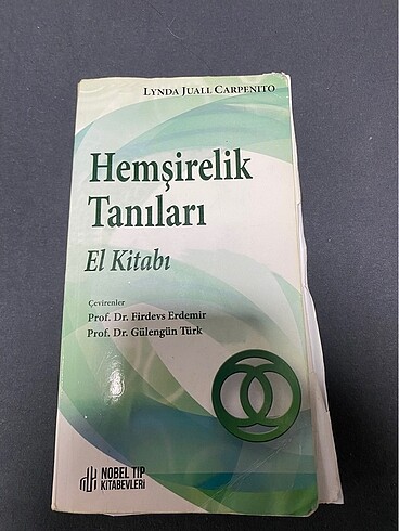 nobel tıp hemşirelik tanıları el kitabı