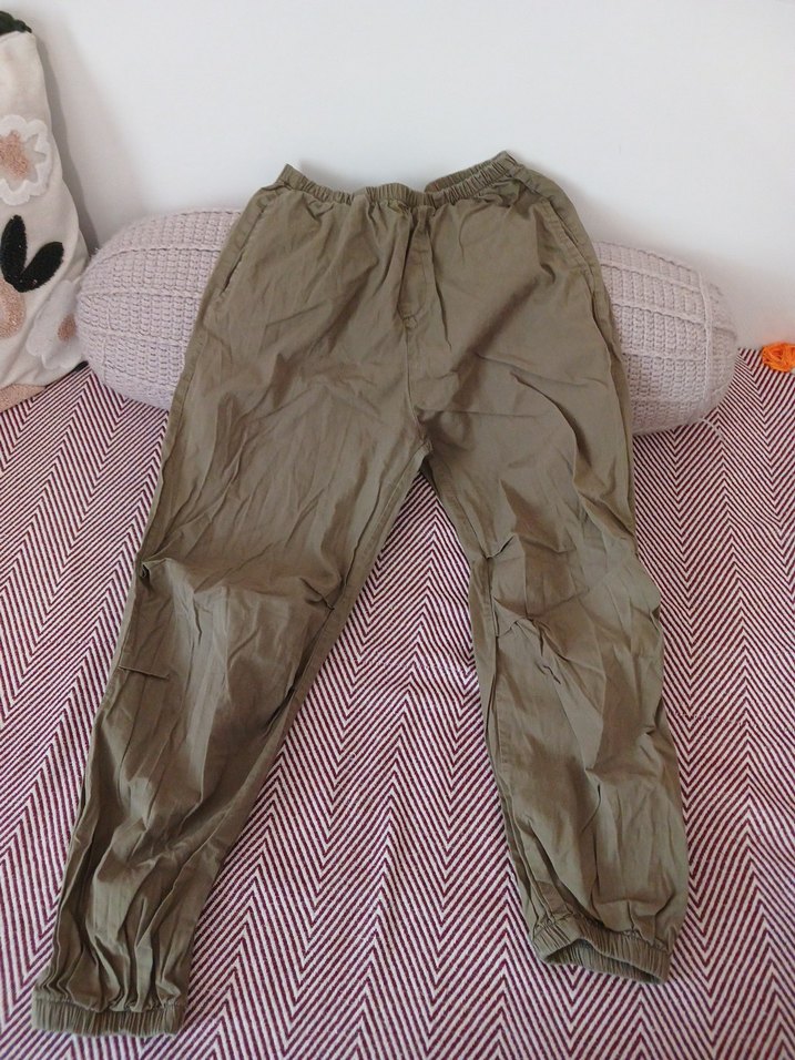 3 adet eşofman s beden 1 adet paraşüt pantlon defacto  13 yas - Görsel 2
