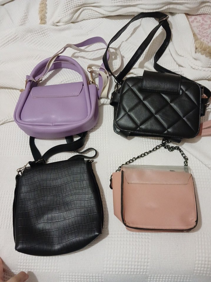 Kadın Deri Tokalı Günlük Çanta herbir resimdeki canta 250 tl - Görsel 2