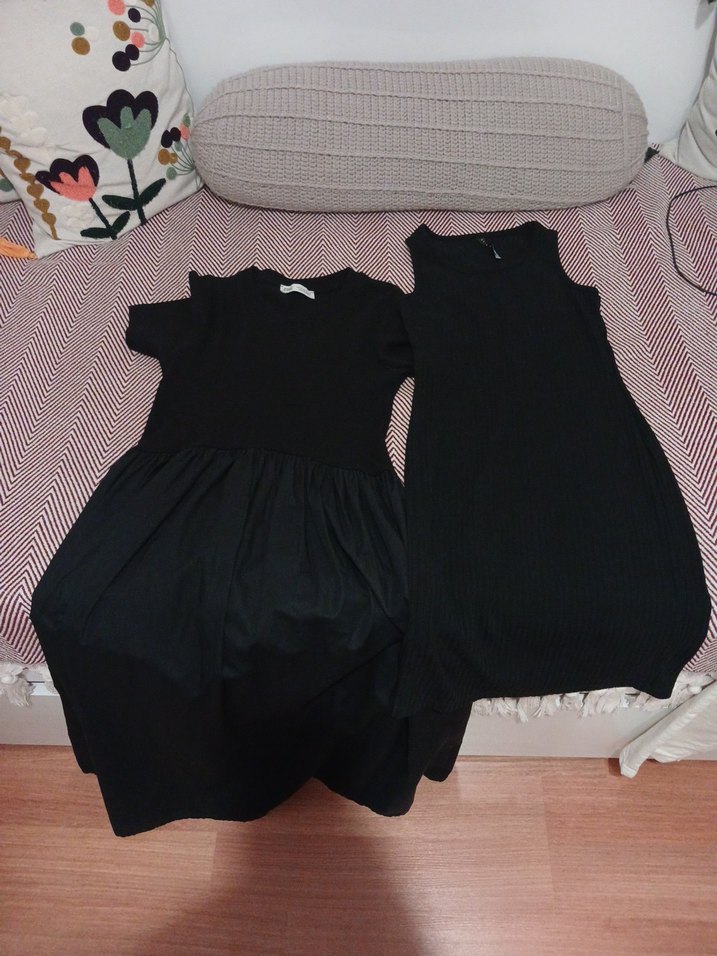 Siyah elbise 3 adet s beden - Görsel 2