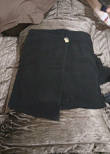 Kadın Gri Deri  etek kase etek kot şort hepsi s beden - Görsel 6