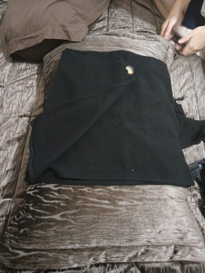 Kadın Gri Deri  etek kase etek kot şort hepsi s beden - Görsel 5