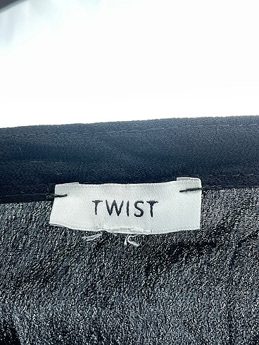 m Beden siyah Renk Twist Kısa Elbise %70 İndirimli.