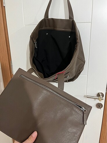 inek derisi zara çanta - Görsel 5