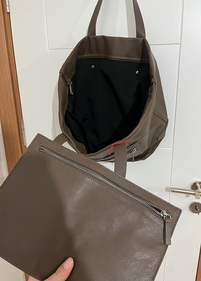 inek derisi zara çanta - Görsel 5