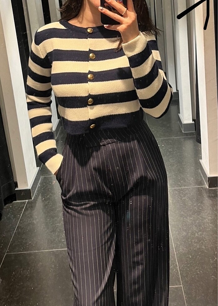 Çizgili pantolon - Görsel 2