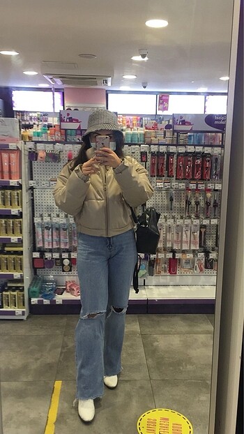 l Beden ten rengi Renk Pull&bear şişme mont