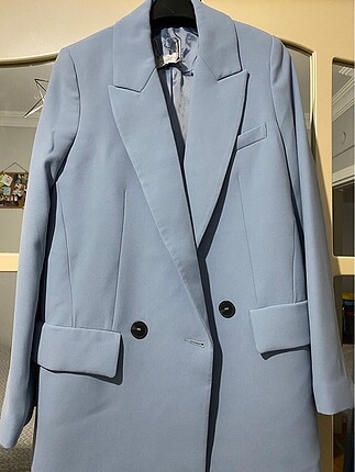 Mavi blazer ceket