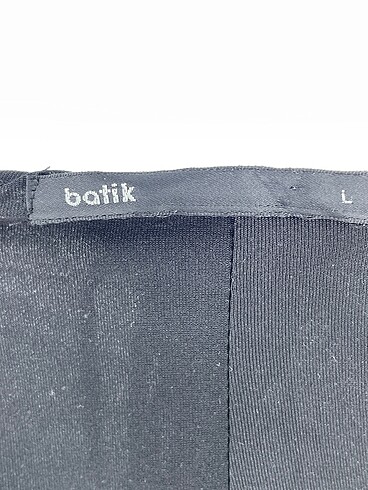 l Beden siyah Renk Batik Uzun Elbise %70 İndirimli.