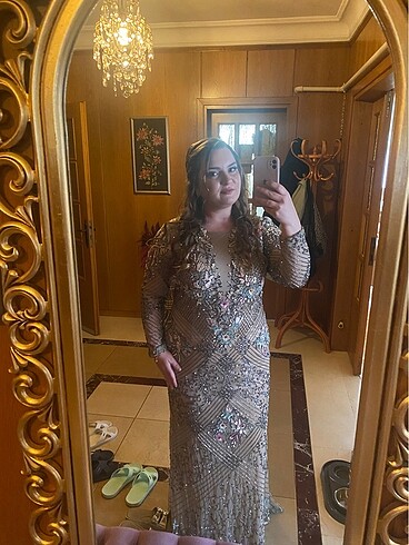 Özel tasarım abiye elbise - Görsel 6