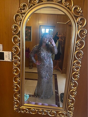 Özel tasarım abiye elbise - Görsel 5