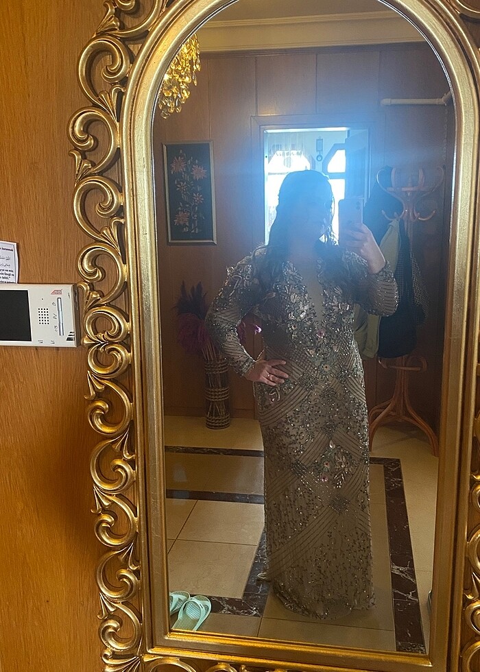 Özel tasarım abiye elbise - Görsel 4