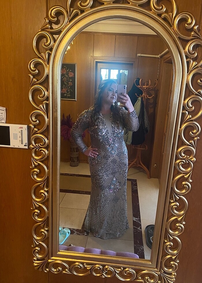 Özel tasarım abiye elbise - Görsel 5