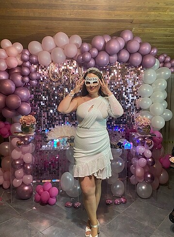 Bride elbise pullu