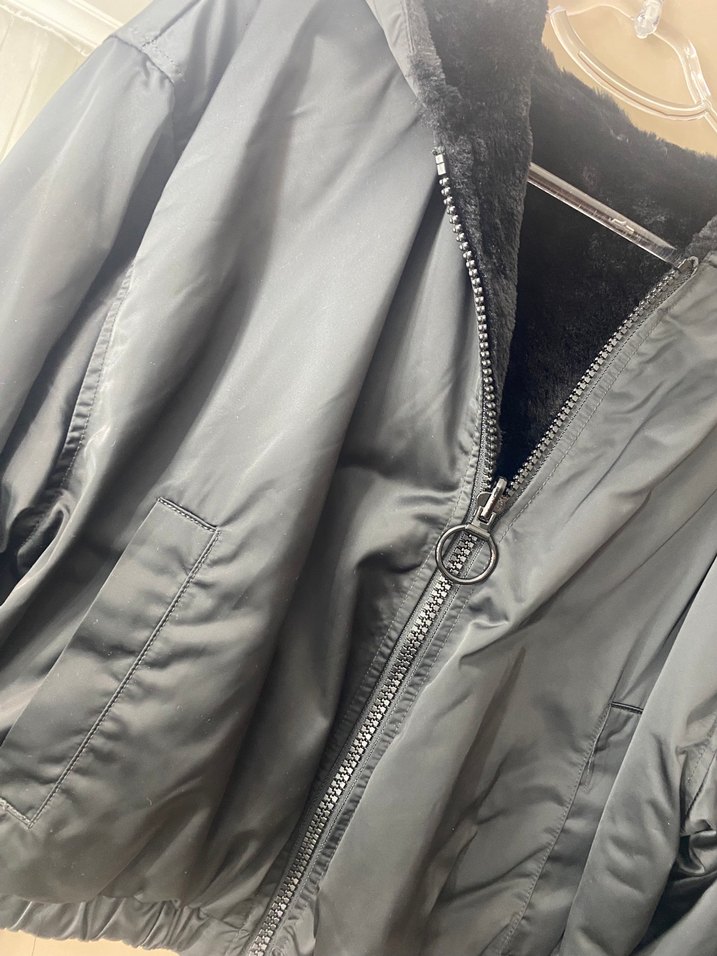 H&M kürk mont - Görsel 5