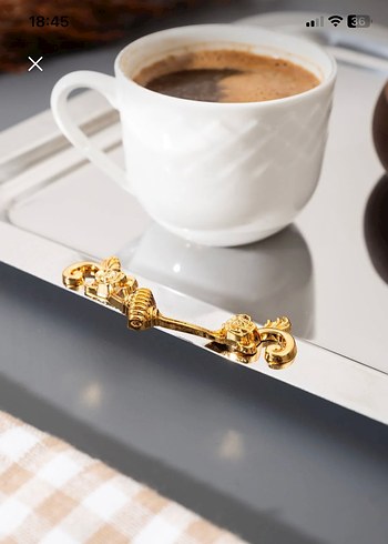 Kahve sunum tepsi - Görsel 5