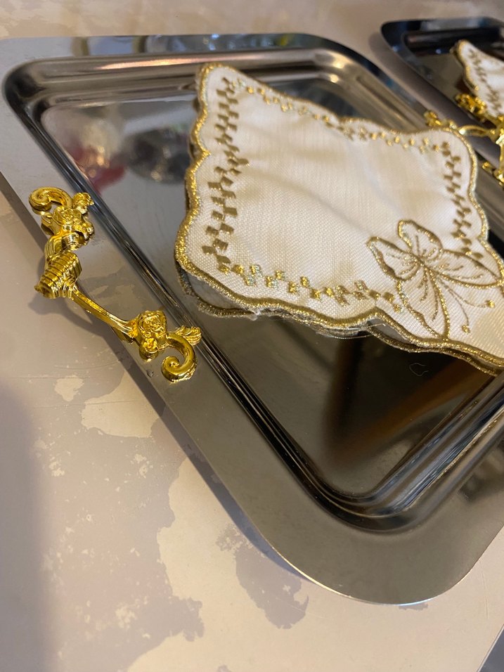 Kahve sunum tepsi - Görsel 4