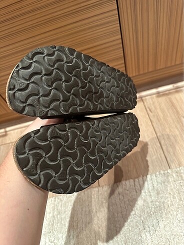 37 Beden kahverengi Renk Kadın Birkenstock Terlik