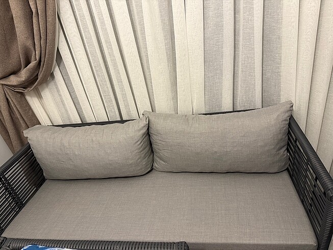 Vivense vav rattan bahçe balkon koltuğu