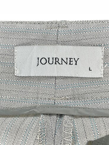 l Beden gri Renk Journey Kumaş Pantolon %70 İndirimli.