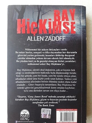  Bay Hiç Kimse / Allen Zadoff Bay Hiçkimse