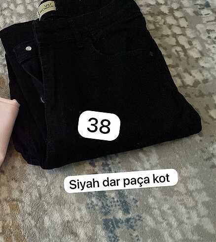 Siyah kot pantolonn 38