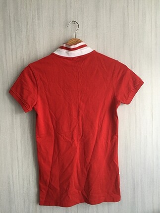 U.S Polo Assn. Kırmızı yaka tişört