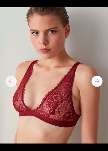 Dantel detaylı balensiz bralet