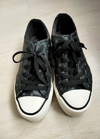 Benetton yüksek taban ayakkabı  - Görsel 5