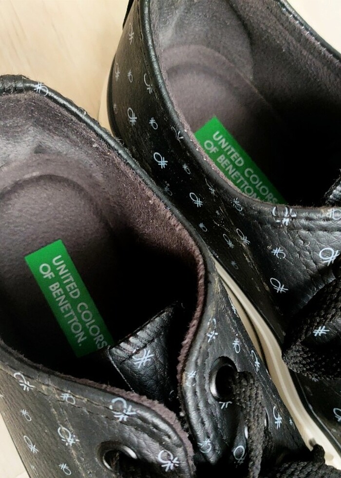 Benetton yüksek taban ayakkabı  - Görsel 2