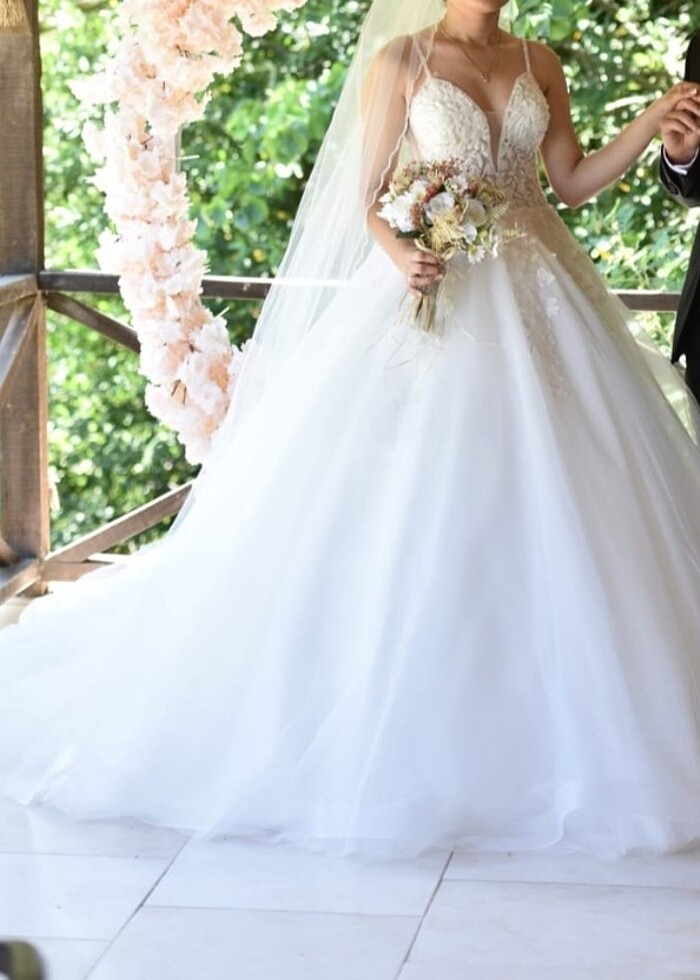 Özel tasarım gelinlik  - Görsel 2