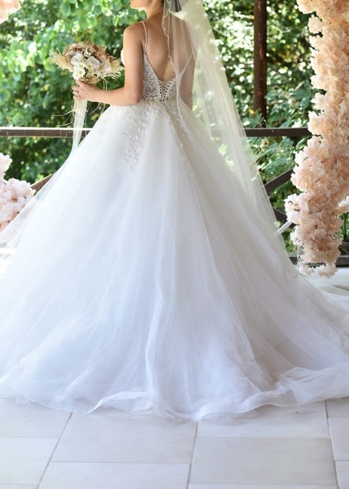 Özel tasarım gelinlik  - Görsel 3