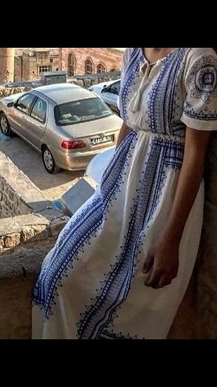 uzun elbise